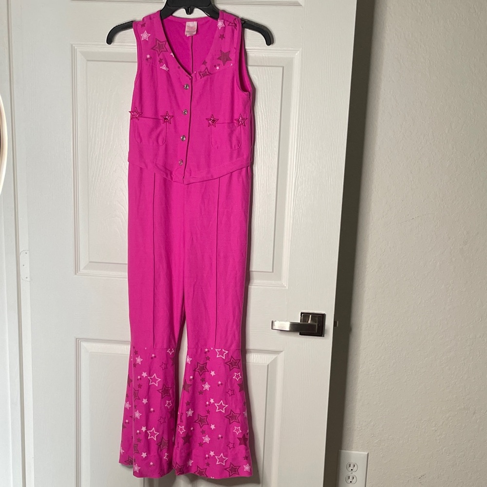 Girls Barbie the Movie Cowgirl Jumpsuit Spirit Halloween Costume
